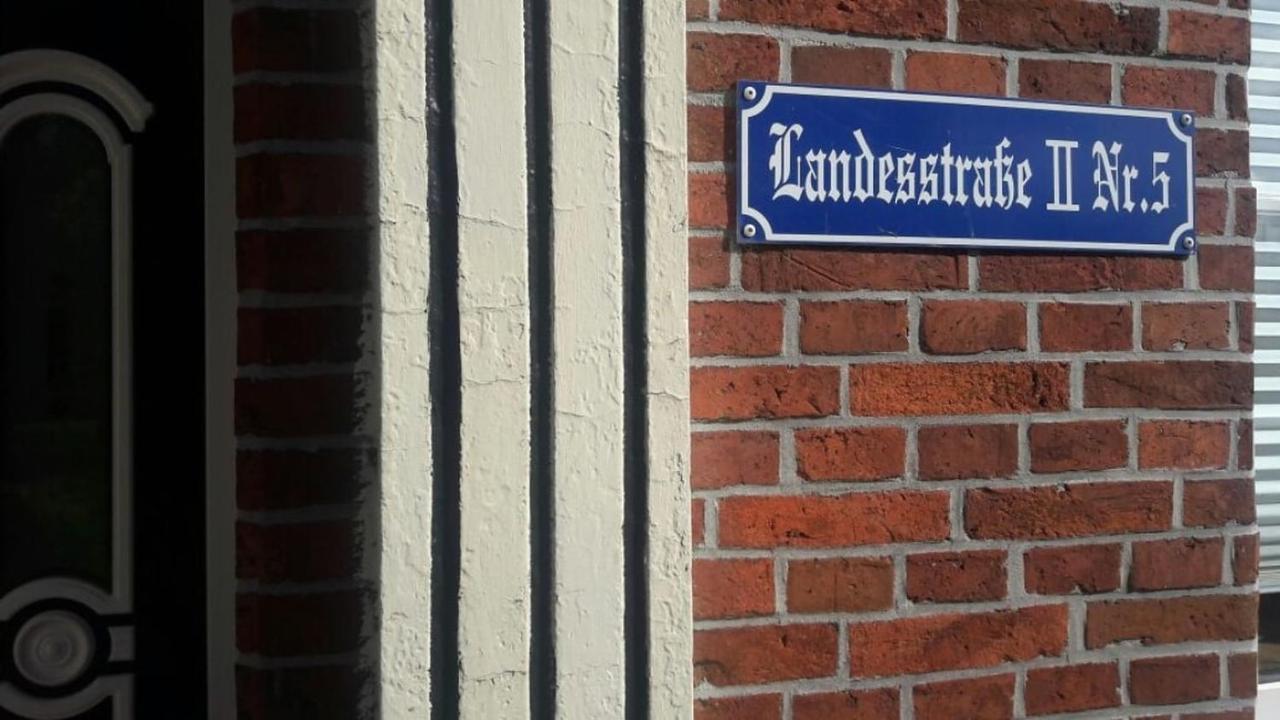 Ferienwohnung Im Gulfhof Krummhorn Bagian luar foto